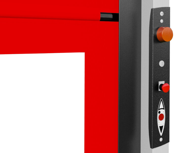 Platzsparende, integrierte Steuerung