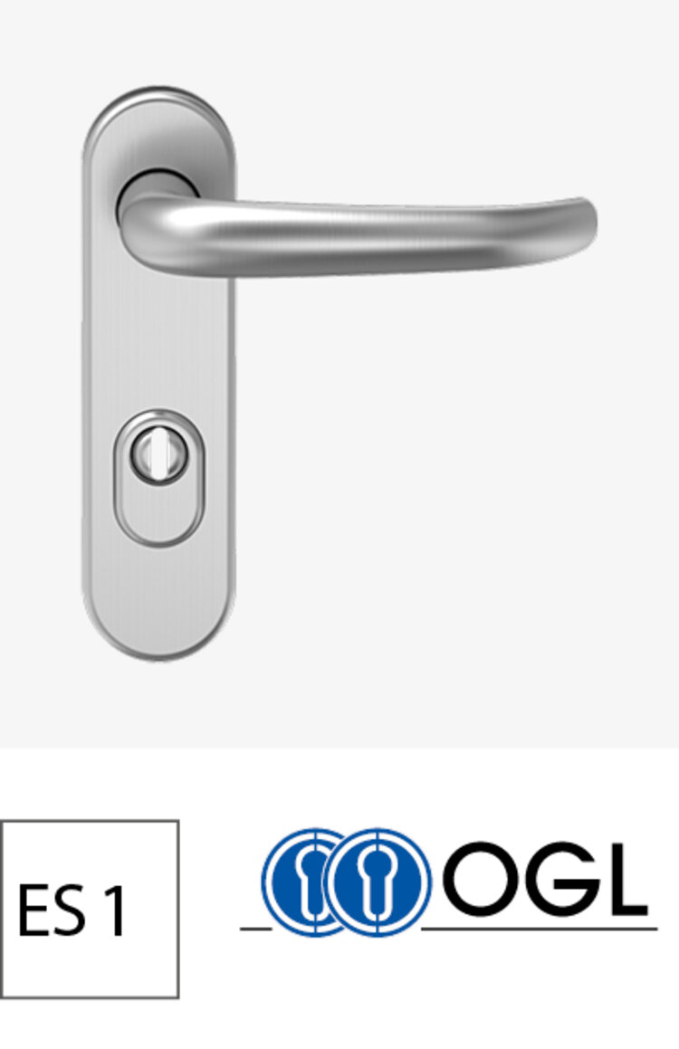 D-410 Kurzschildschutzbeschlag ES1 mit OGL