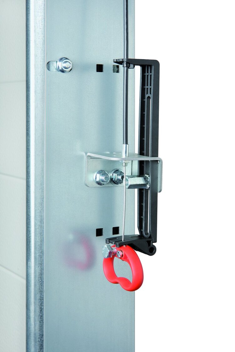 Gesicherte Entriegelung innen