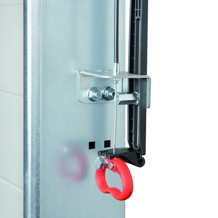 Gesicherte Entriegelung innen