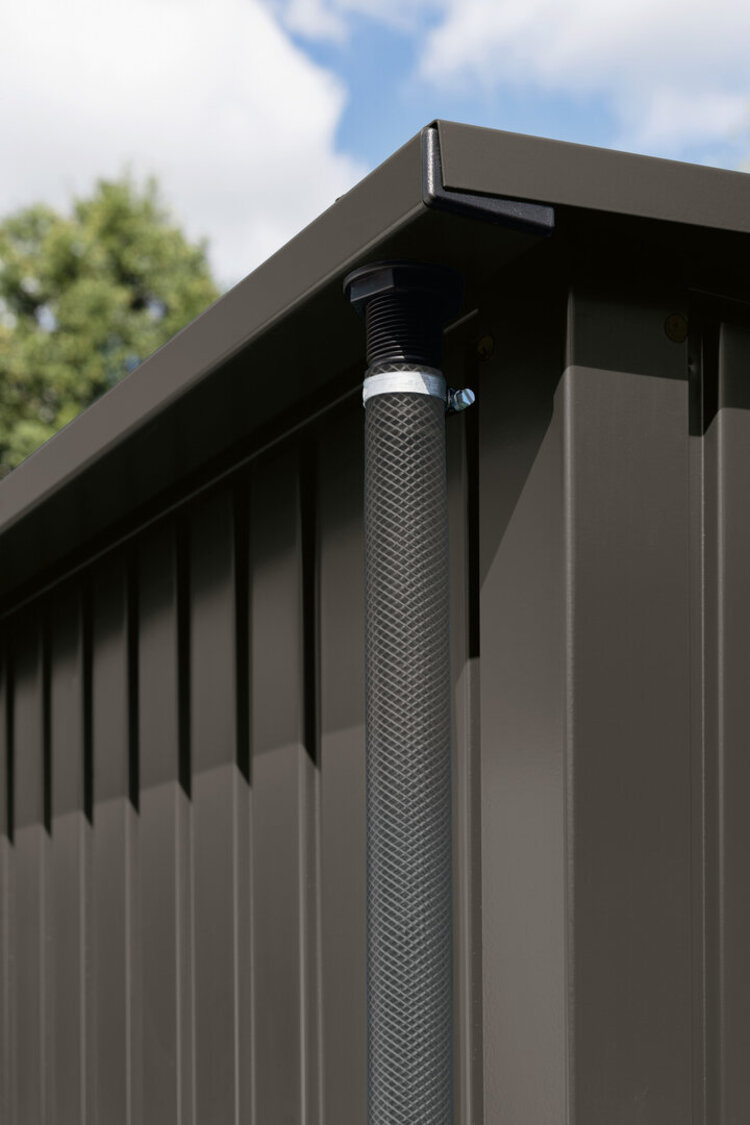 Regenablauf Schlauchset (Set 2 Stück) inkl. Befestigung