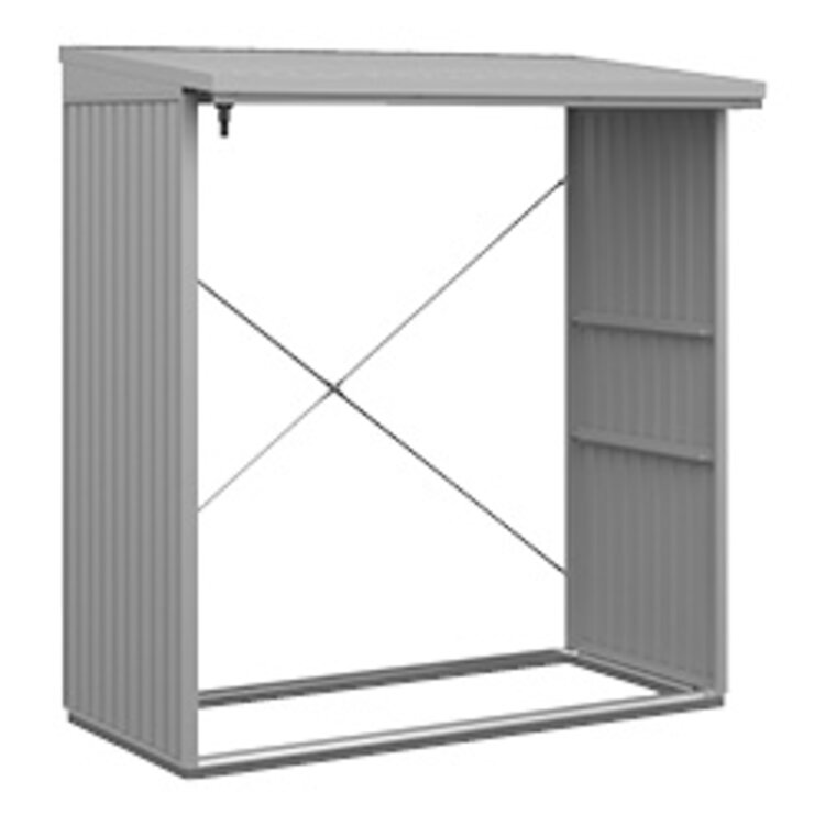 Kaminholzregal Motiv Trend Typ 2 (Größe M)