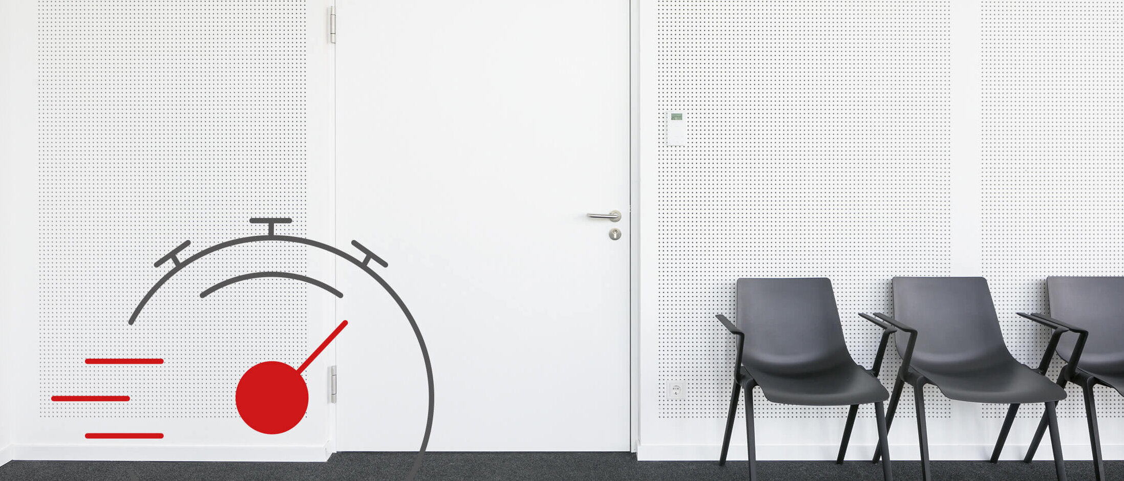 T30 Brand-/Rauchschutztür mit Faltstockzarge