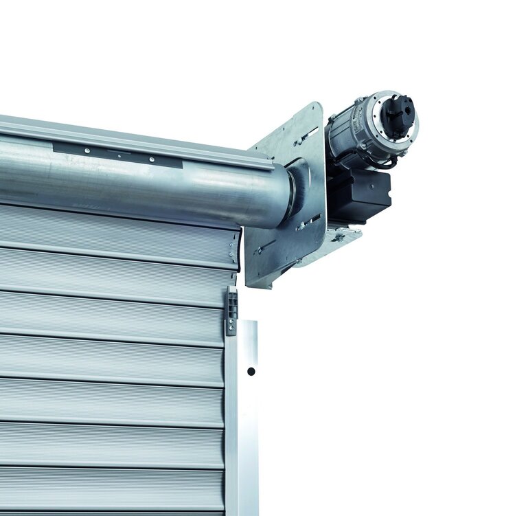 Direktantrieb: Einbau waagerecht