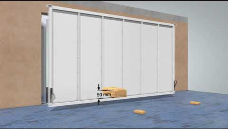 Montage Sammelgaragen-Kipptor ET500