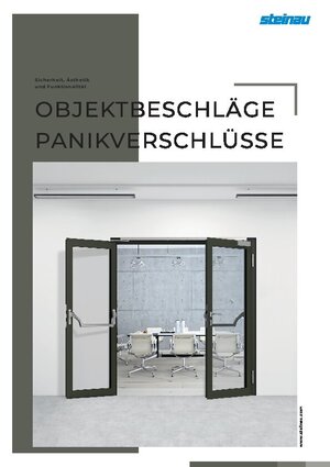Objektbeschlaege und Panikverschluesse