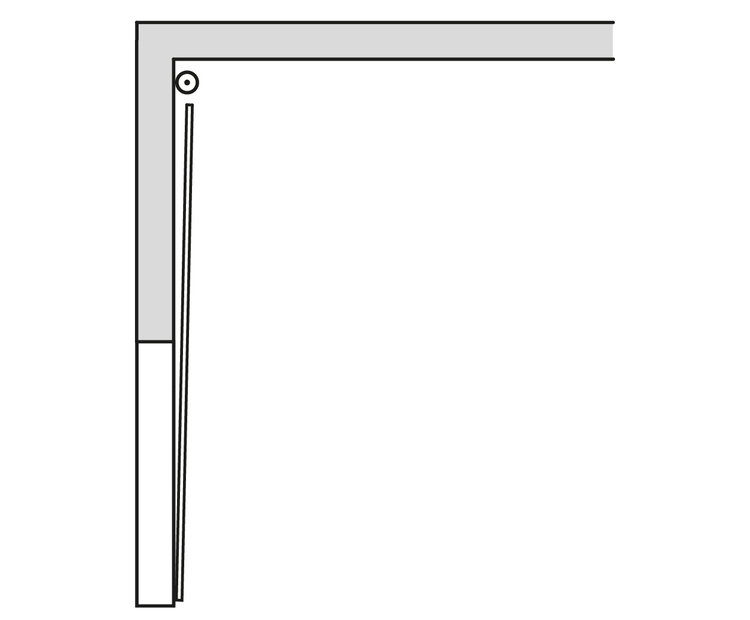 Verschleißfreier V-Beschlag