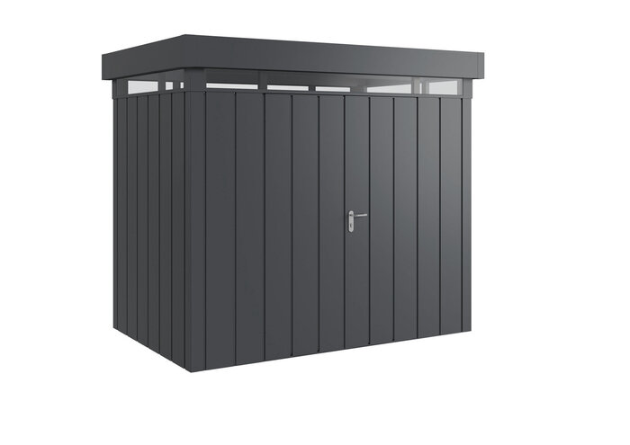 Basic Gerätehaus BFDL 8, Trend, Flachdach Motiv Trend