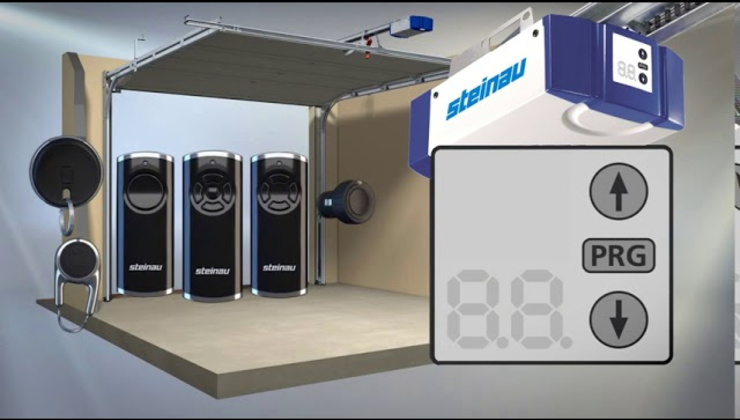 Antrieb P80 Serie 3 einlernen und Handsender HS5-S3 anmelden