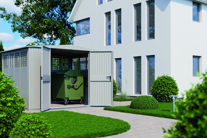 steinau Gerätehaus Air Satteldach, Trend, Typ 3