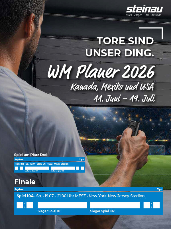 Digitaler WM-Planer 2026 von steinau: Alle Spiele im Blick