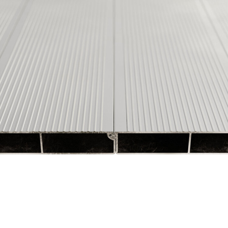 Aluminium-Fußbodenprofil (Seitenansicht)