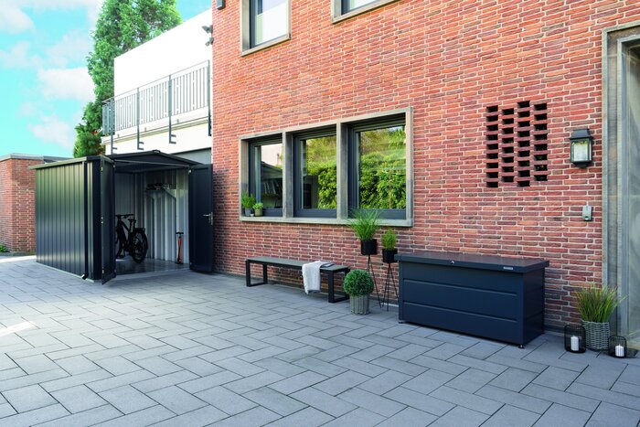 Gerätehaus BSD 8, Elegant Satteldach