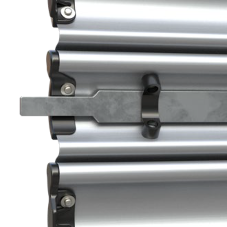 Abschliessbare Riegelstange