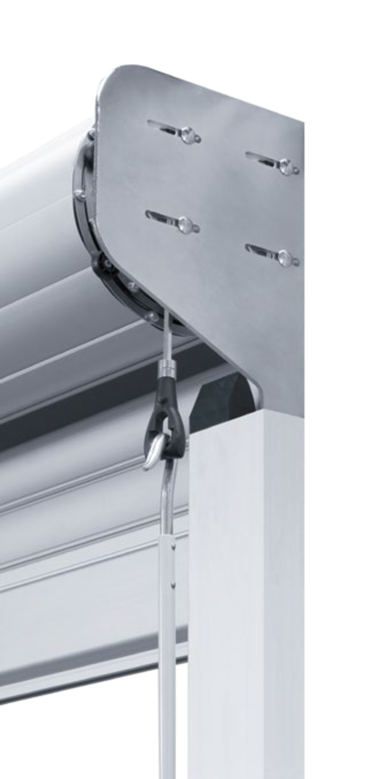 Notentriegelung mit Markisenstange