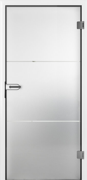 Linie+ SignumSatin 31 Sandstrahlung Motiv klar 