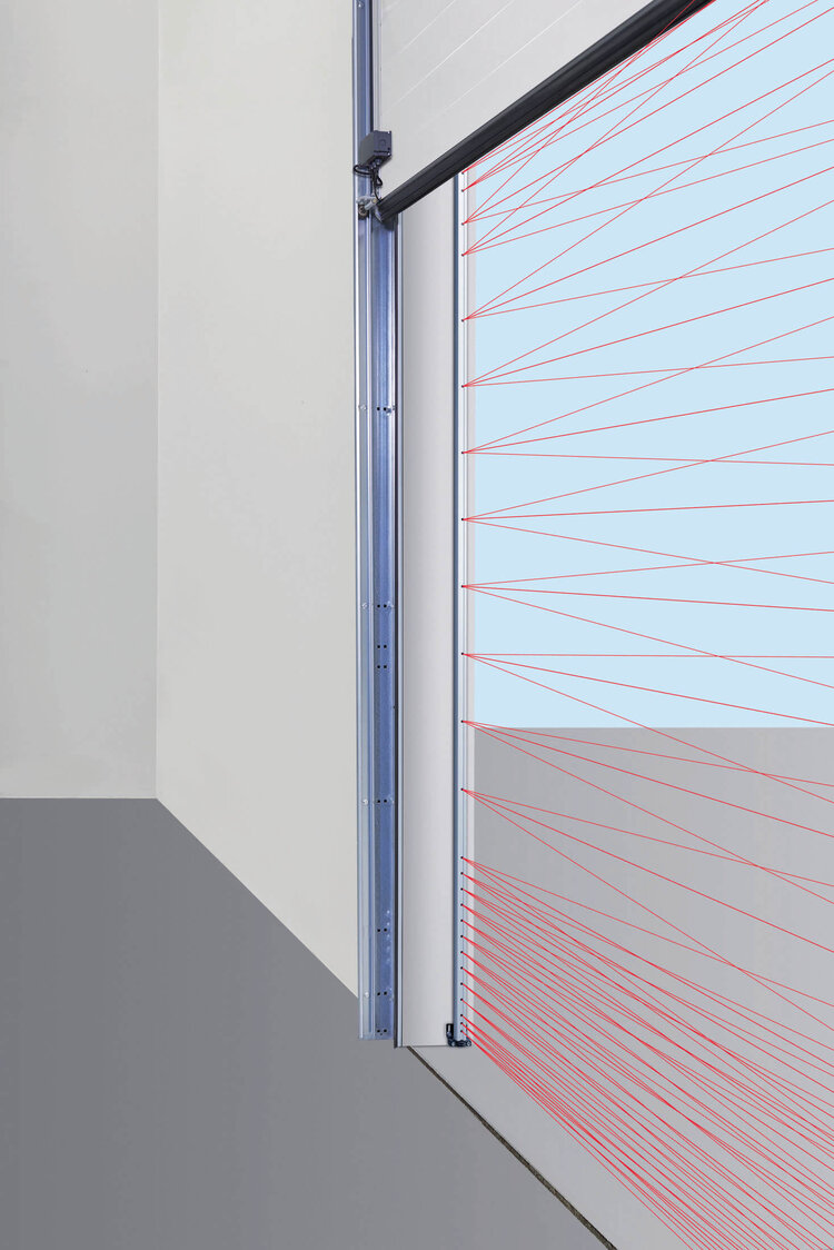 Lichtgitter HLG-V<br>als Vorfeldabsicherung