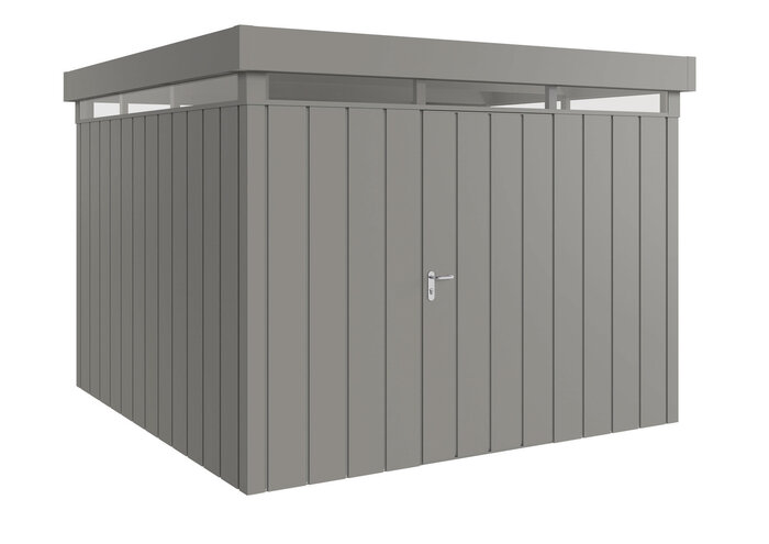 Basic Gerätehaus BFDL 14, Trend, Flachdach Motiv Trend