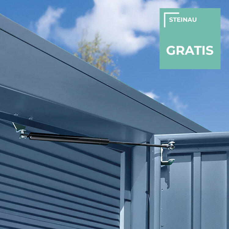 Türfeststeller mit Gasdruckfeder