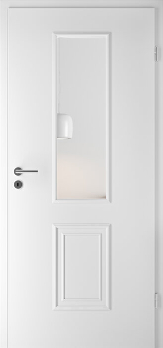 Landhaus 23 1LA Weißlack Dekor