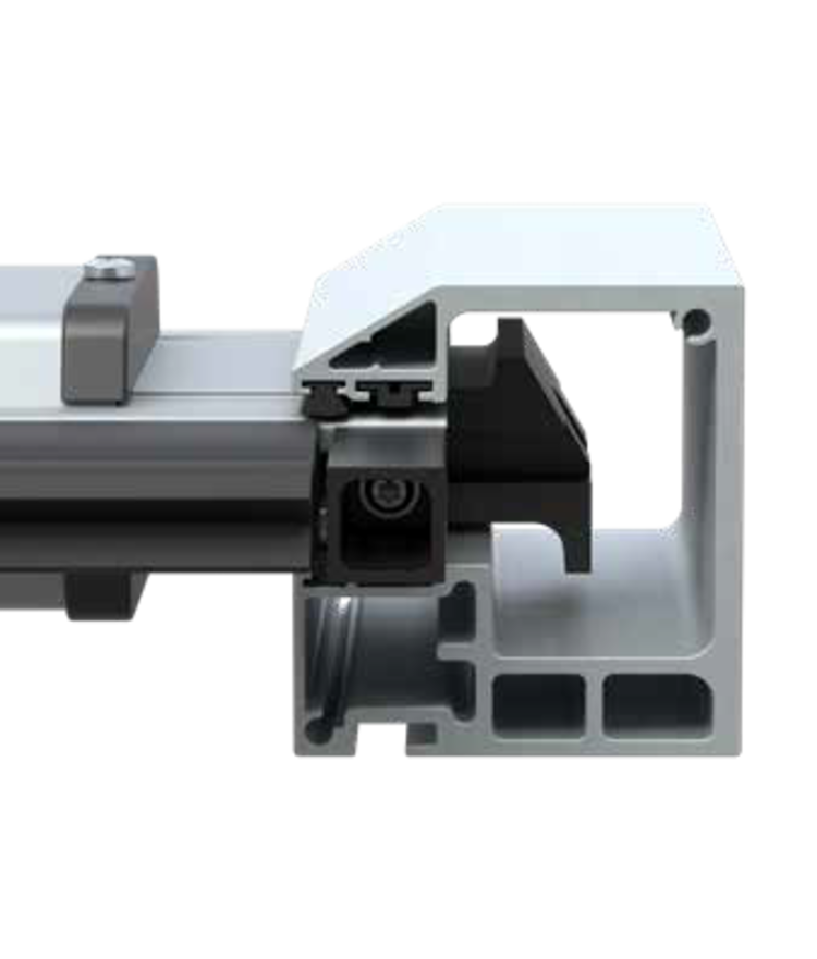 serienmäßiger Stahl- Sturmhaken ab 7.500 mm Torbreite