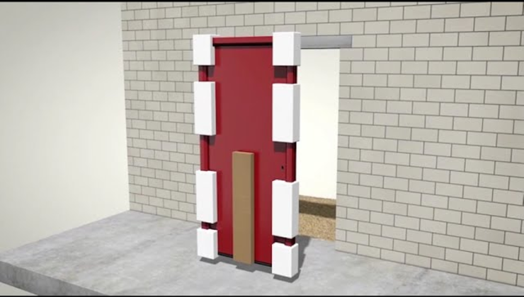 Montage Stahl-Haustür NTS Plus