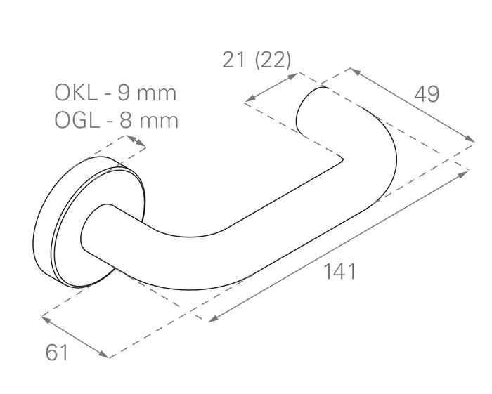 Rosettenbeschlag, D-110