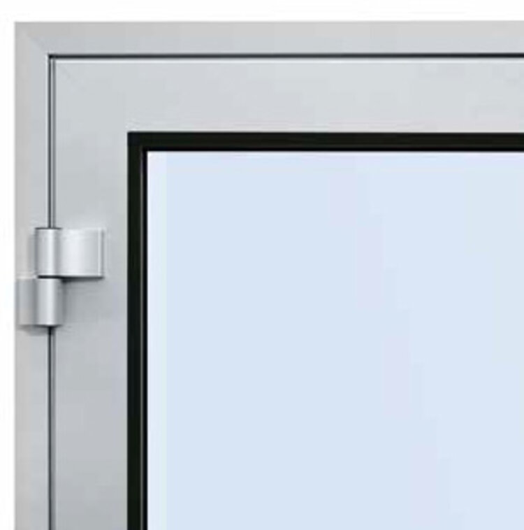 Innenansicht mit Kunststoffverglasung