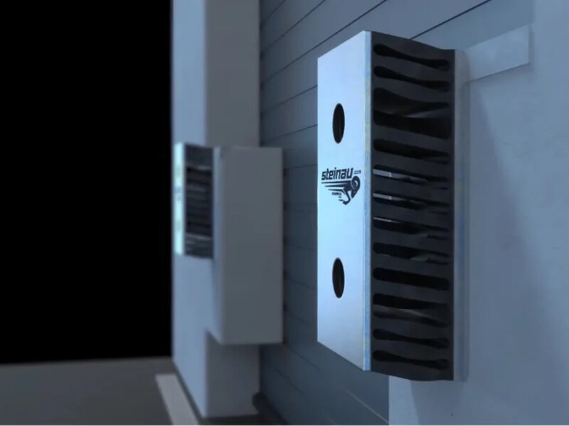 Anfahrpuffer, Montageplatten und Montagekonsolen