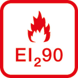 EI<sub>2</sub>90 Feuerbeständig