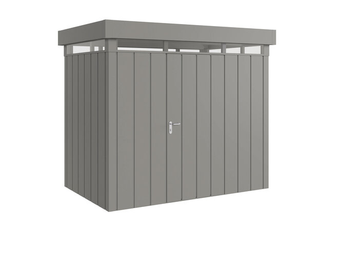 Basic Gerätehaus BFDL 8, Trend, Flachdach Motiv Trend