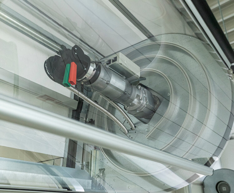 Platzsparende Konstruktion