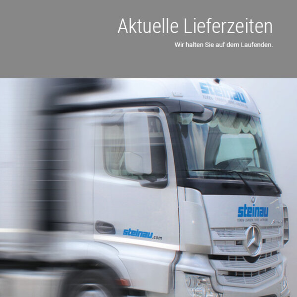 Teaser Update Lieferzeiten