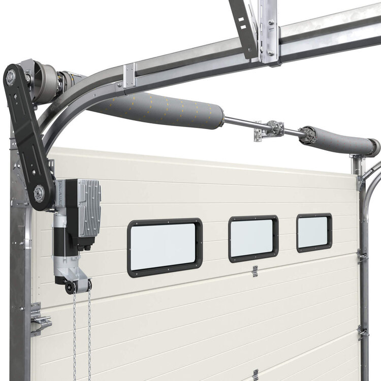 Antrieb mit Kettenbox<br>WA 500, WA 500 FU