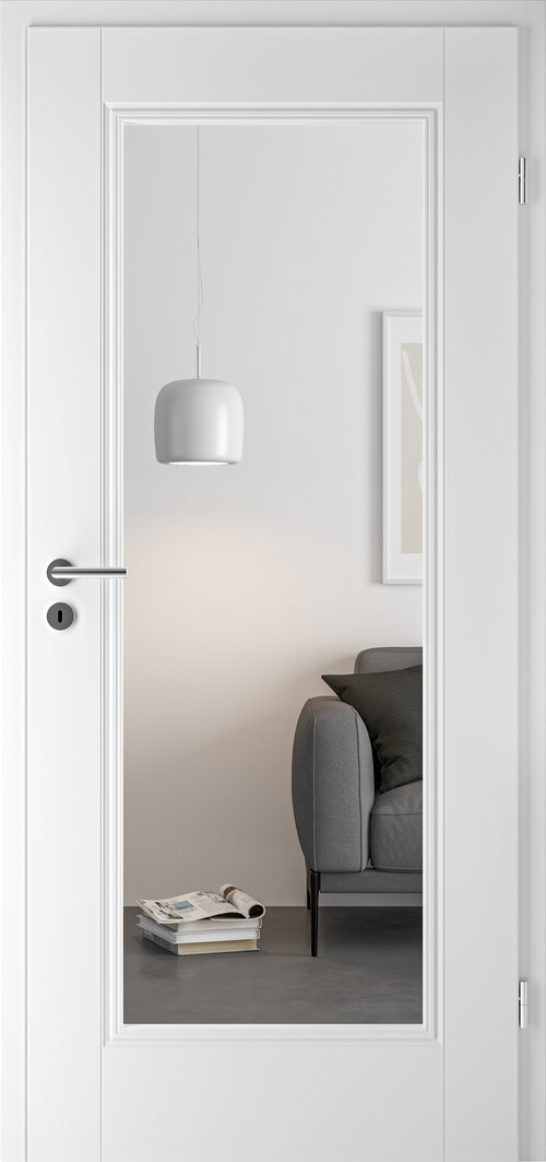 Kontur 1 LA Echtlack Premium Weiß