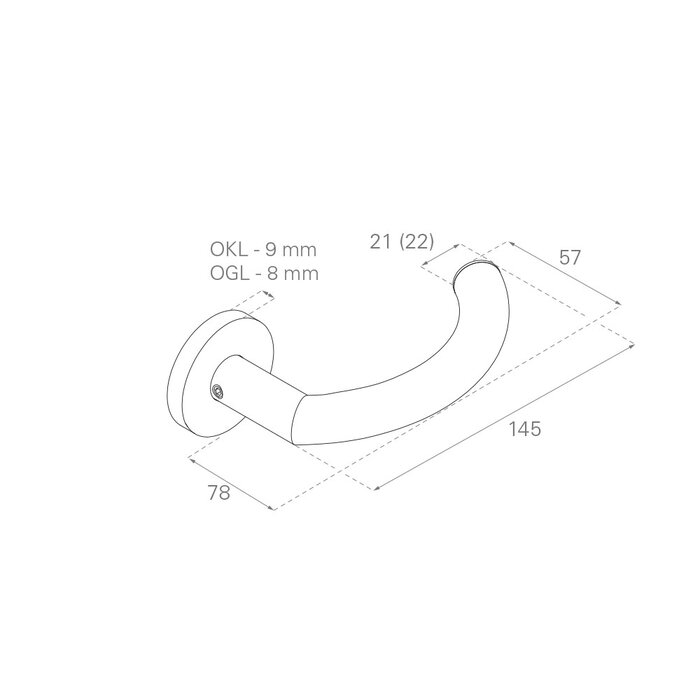 Rosettenbeschlag, D-510