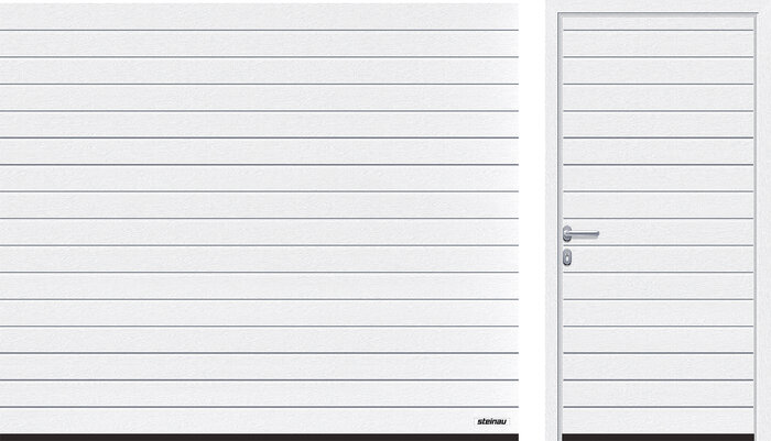 Sektionaltor - Stahl