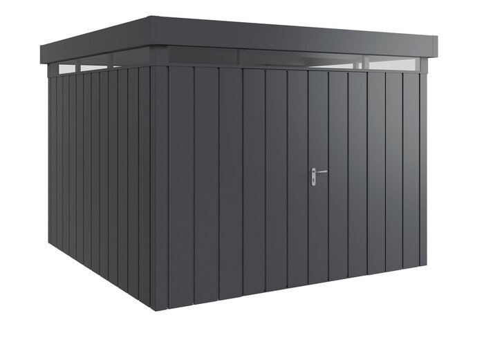 Basic Gerätehaus BFDL 14, Trend, Flachdach Motiv Trend