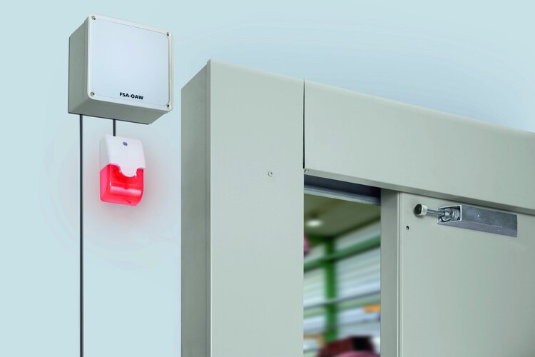 Optisch-akustische Warnanlage