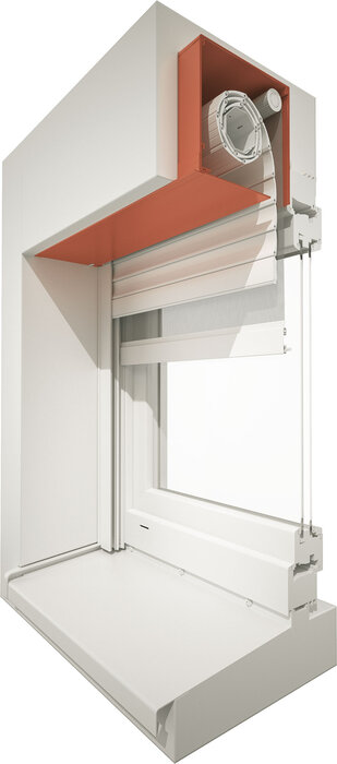 Einputzrollläden stranggepresst, Putzträger 20°/Putzträger 90° ( A9, MY 442)