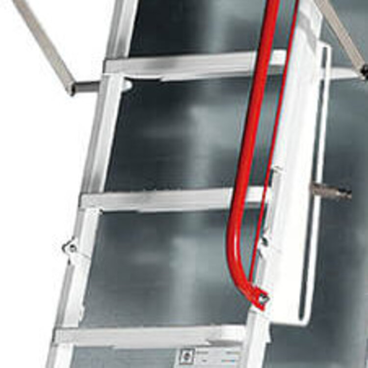 Teleskophandlauf und innenliegende, federunterstützte Schwenkmechanik