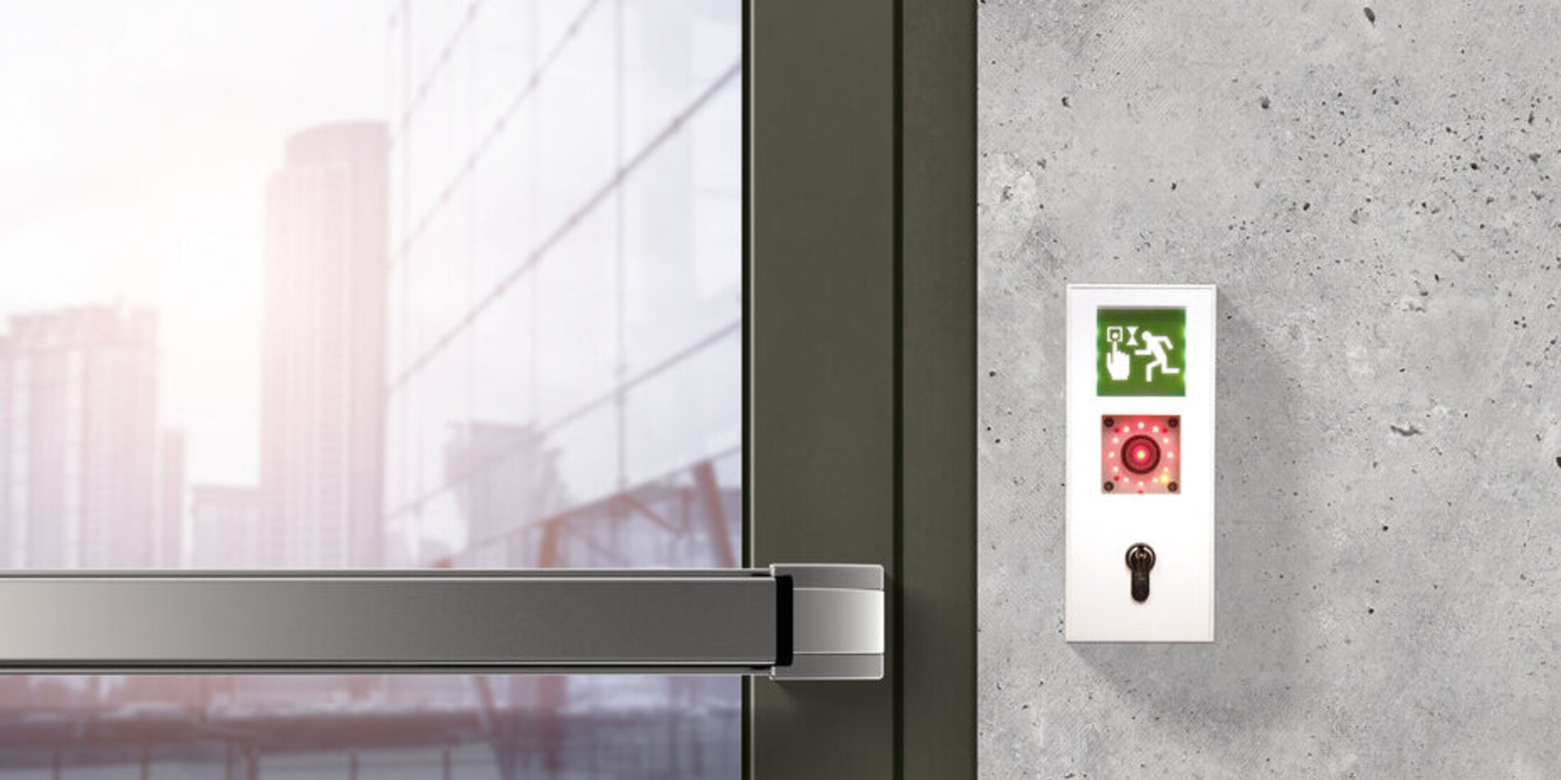 Flucht- und Rettungswegterminals