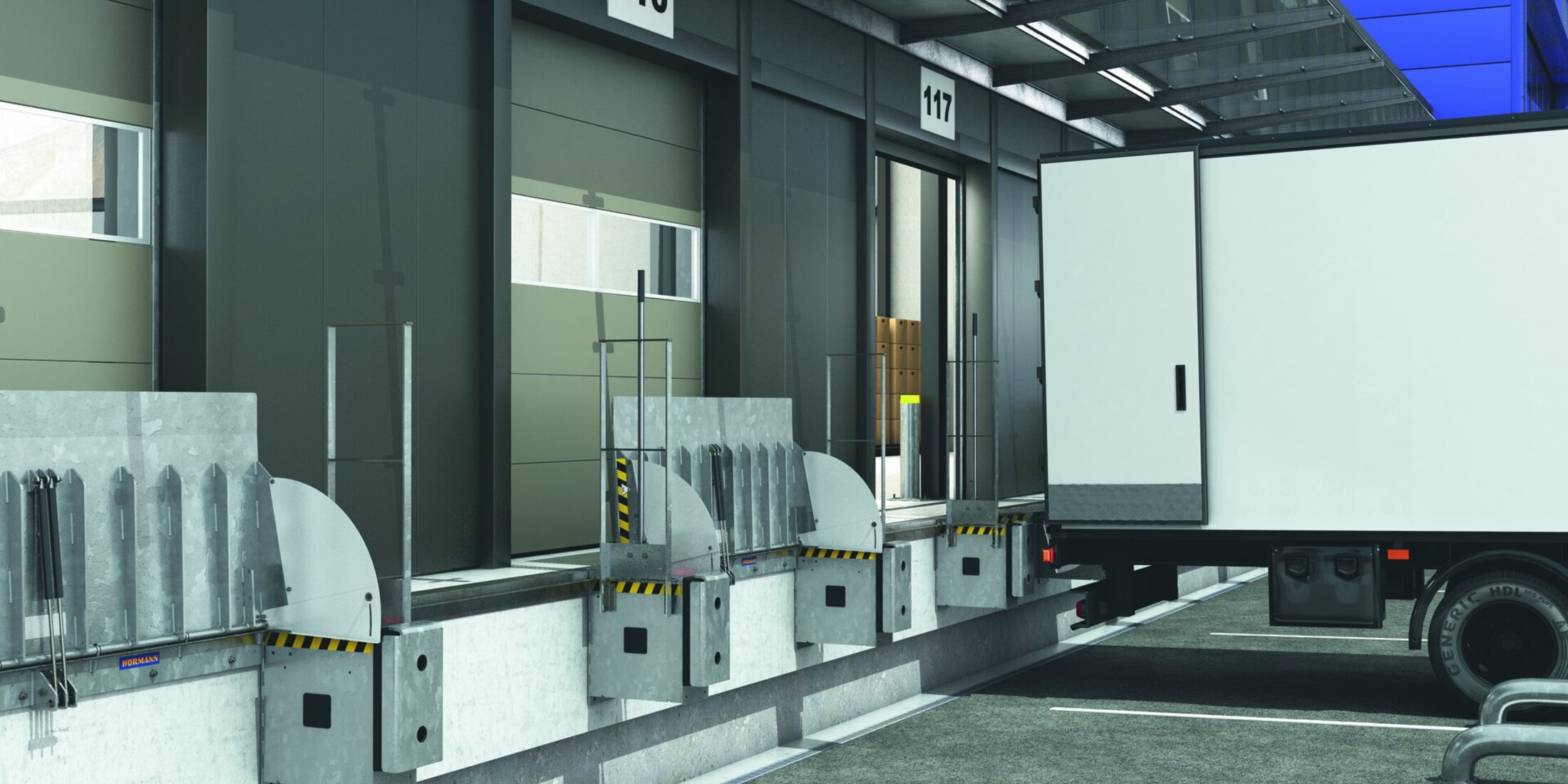 Mechanische Ladeklappe MRF