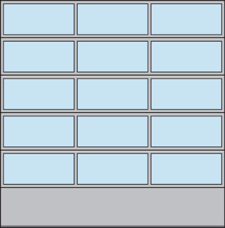 Torbreite bis 4.500 mm<br>(Beispiel 4.500 × 4.500 mm)