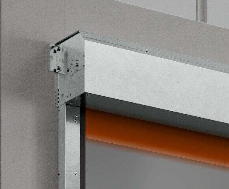 Zweiteilige Wellenverkleidung, verzinkt