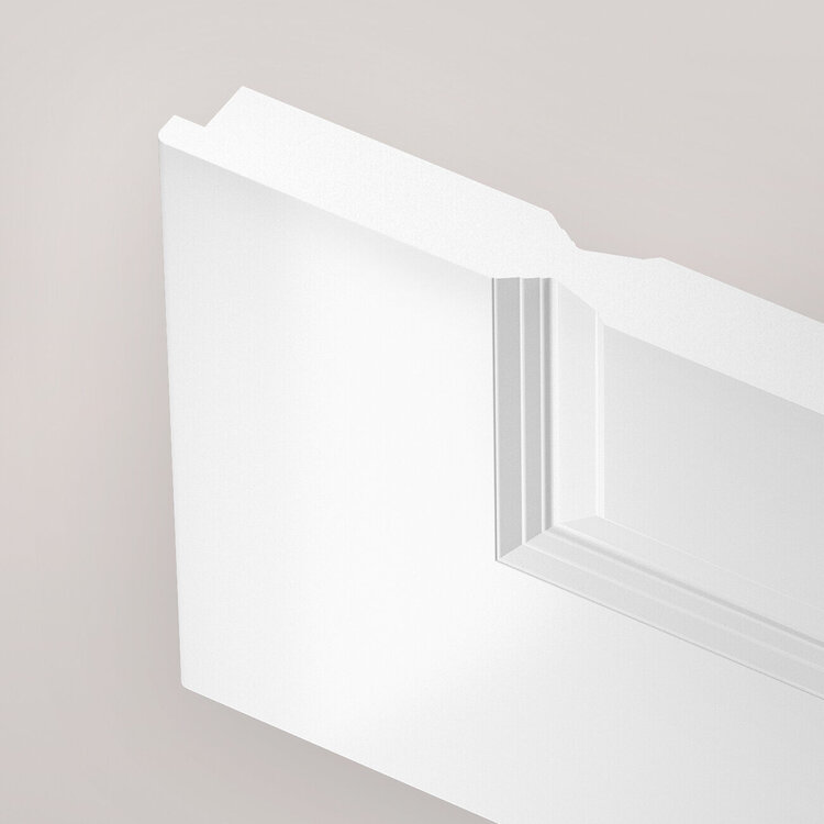 Tiefgeprägte Profilierung als markantes Gestaltungselement