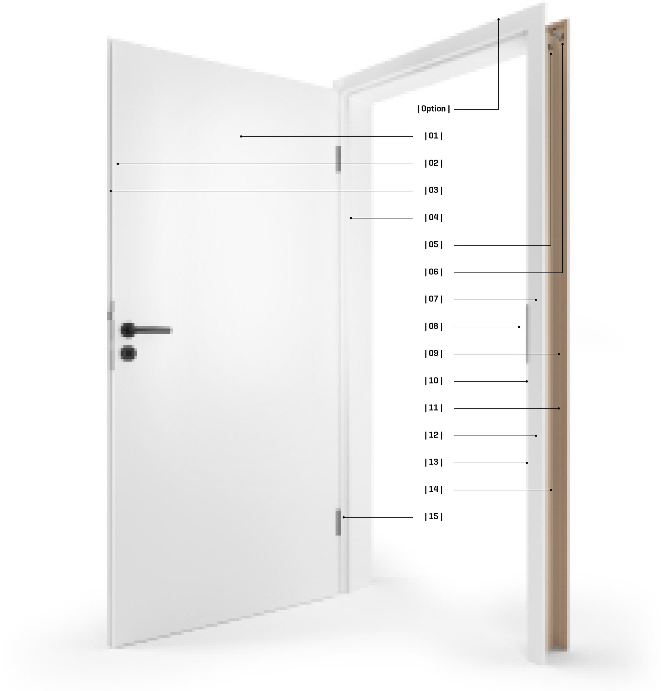 Technik Wohnraumtüren