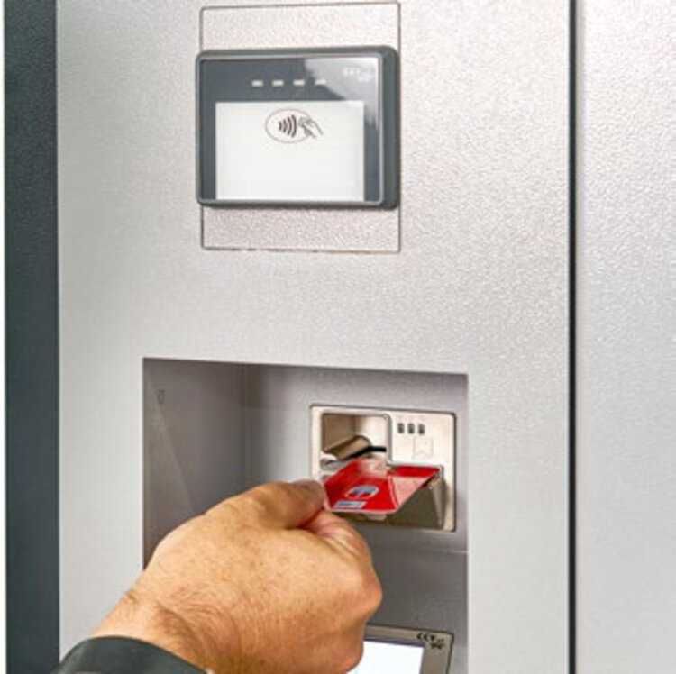 Kartenzahlung oder Zahlung per NFC