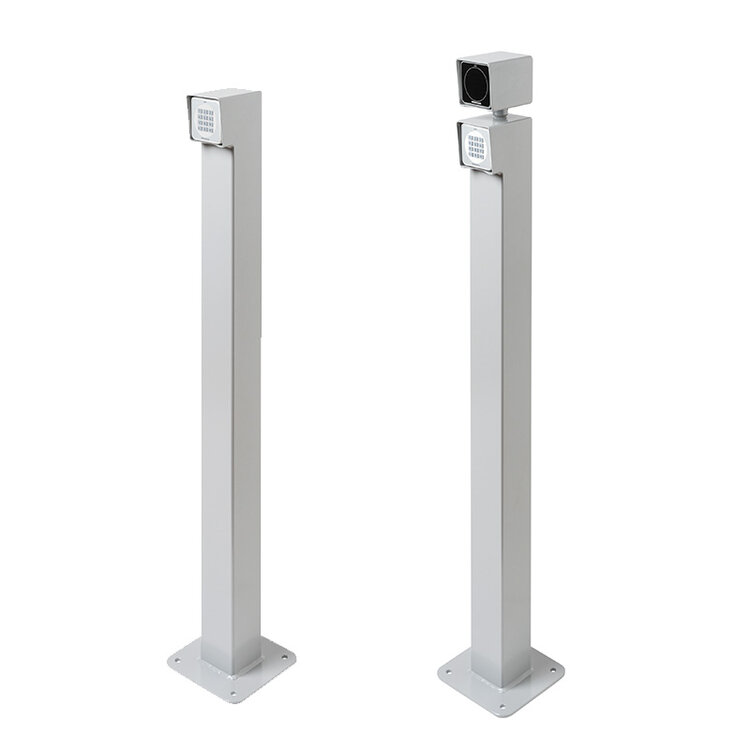 Standsäulen mit Schraubsockel