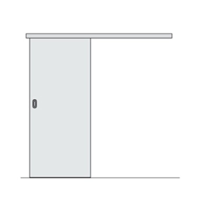 Schiebetür einflügelig